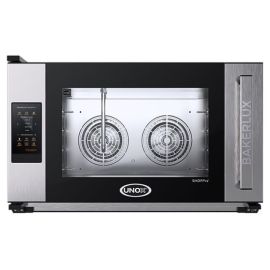 Печь конвекционная UNOX XEFT-04EU-ETRV без сливного отверстия купить в Е.Маркет