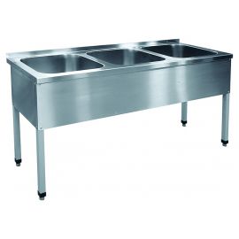 Ванна моечная Hessen ВМЦ 3/15644 нерж. купить в Е.Маркет