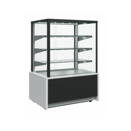 Витрина для шоколада Carboma KC70 VH 1,3-1 Light Техно (9006-9005, черная) купить в Е.Маркет