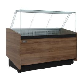 Витрина кондитерская Carboma KC80 SM 1,0-1 BORNEO 2 (1008, темный дуб) купить в Е.Маркет