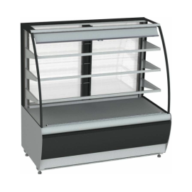 Витрина кондитерская Carboma K70 VM 0,9-2 Standard 9006-9005 (открытая) купить в Е.Маркет