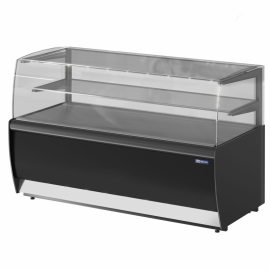 Витрина кондитерская KAYMAN K-ВК-1300 мини серебро купить в Е.Маркет