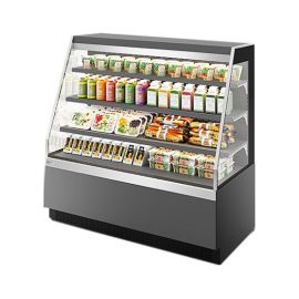 Витрина кондитерская Chilz VETE KUB OF 90 серый матовый, шлифованная нержавейка купить в Е.Маркет