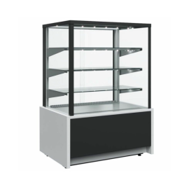 Витрина нейтральная Carboma KC70 N 0,9-1 Light Техно (без агрегата, 9006-9005, черная) купить в Е.Маркет