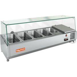 Витрина холодильная HICOLD VRX 1200 купить в Е.Маркет
