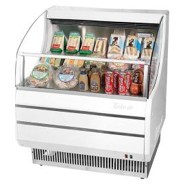 Витрина холодильная Turbo air TOM-40S белая купить в Е.Маркет
