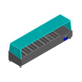 Витрина холодильная HICOLD VRTG 1485 к PZE3 купить в Е.Маркет