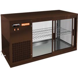 Витрина холодильная HICOLD VRL 1100 L Brown купить в Е.Маркет