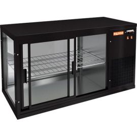 Витрина холодильная HICOLD VRL 1100 R Black купить в Е.Маркет