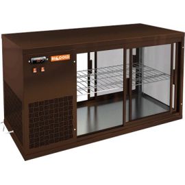 Витрина холодильная HICOLD VRL T 1300 L Brown купить в Е.Маркет