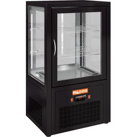 Витрина холодильная HICOLD VRC T 70 Black купить в Е.Маркет