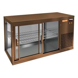 Витрина холодильная HICOLD VRL 1100 R Bronze купить в Е.Маркет