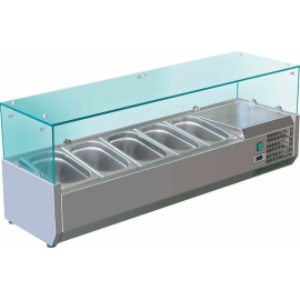 Витрина для ингредиентов Koreco VRX 1500-380 (395II) купить в Е.Маркет