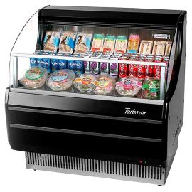 Витрина холодильная Turbo air TOM-30S черная купить в Е.Маркет