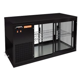 Витрина холодильная HICOLD VRL T 1300 L Black купить в Е.Маркет