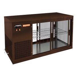 Витрина холодильная HICOLD VRL T 1100 L Brown купить в Е.Маркет