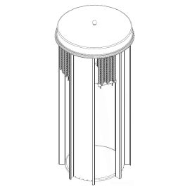 Диспенсер для тарелок Kovinastroj (Kogast) 2TNC27-V купить в Е.Маркет