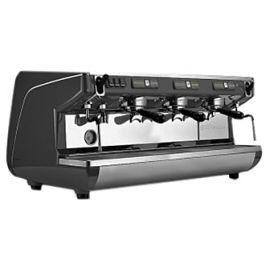 Кофемашина рожковая Nuova Simonelli Appia Life 3Gr S black высокие группы, экономайзер купить в Е.Маркет