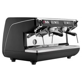 Кофемашина рожковая Nuova Simonelli Appia Life 2Gr S black высокие группы, экономайзер купить в Е.Маркет