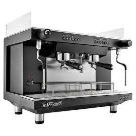 Кофемашина Sanremo Zoe Kompact 2 гр. полуавтомат, чёрная купить в Е.Маркет