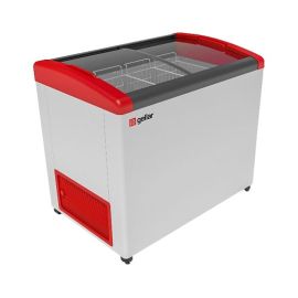Ларь морозильный Frostor GELLAR FG 375 E красный купить в Е.Маркет