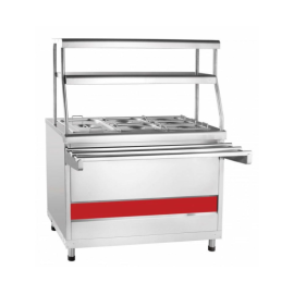 Мармит Abat Аста ЭМК-70КМ с подогреваемыми полками купить в Е.Маркет