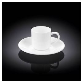 Набор из 2 кофейных чашек с блюдцами Wilmax WL-993007 / 2C купить в Е.Маркет