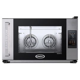Печь конвекционная UNOX XEFT-04EU-ETLV без сливного отверстия купить в Е.Маркет