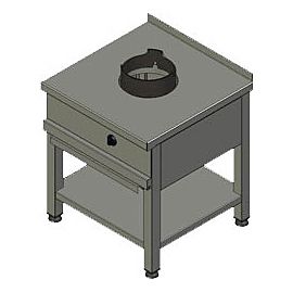 Плита газовая Вулкан KSW 01 8589 WOK купить в Е.Маркет