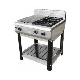 Плита газовая Grill Master Ф4ЖТЛСПГ (1+2) купить в Е.Маркет