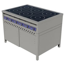 Плита индукционная ЦМИ ПИ-6 закрытая, двери-купе купить в Е.Маркет