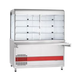 Прилавок-витрина охлаждаемый Abat ПВВ(Н)-70КМ-С-01-ОК купить в Е.Маркет