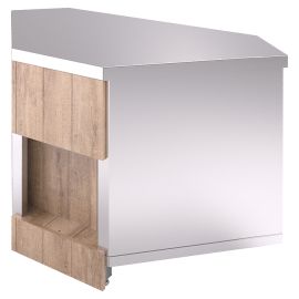 Прилавок нейтральный угловой Refettorio Capital RU20AS90 купить в Е.Маркет