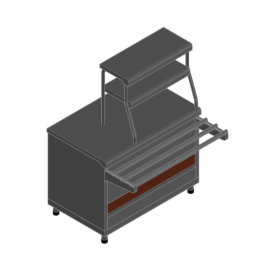 Прилавок для горячих напитков Abat ПГН-70КМ кашир. купить в Е.Маркет