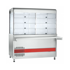 Прилавок-витрина охлаждаемый Abat ПВВ(Н)-70КМ-С-03-НШ купить в Е.Маркет