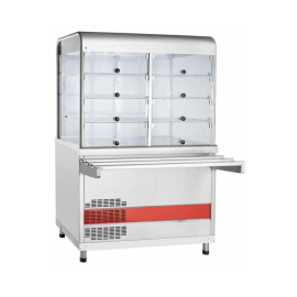 Прилавок-витрина Abat Аста ПВВ(Н)-70КМ-С-НШ купить в Е.Маркет