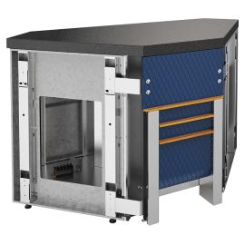 Прилавок нейтральный угловой Refettorio Case RU20A90 купить в Е.Маркет