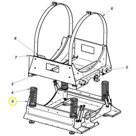 Амортизатор 12024980 (P630111000) для машин стиральных серии LA купить в Е.Маркет