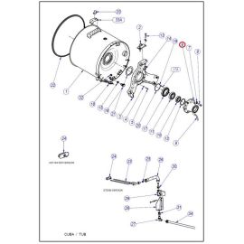 Вставка 12095452 для машины стиральной FAGOR модели LA 18 купить в Е.Маркет