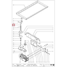 Втулка 12024487 (Z105055000) для тягового механизма конвейера д/машины посудом. FAGOR, серии FI купить в Е.Маркет
