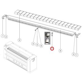 Вилка 690000144-01 (609000169-01) для катка гладильного GMP серии G купить в Е.Маркет