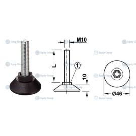 Винт регулировочный M10X30D30 купить в Е.Маркет