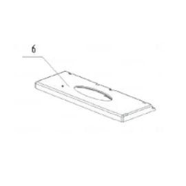 Вставка панели для льдогенератора Hurakan HKN-IMF15 купить в Е.Маркет