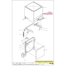Геркон 12024303 (Z200506000) для машины посудомоечой FAGOR, серии AD купить в Е.Маркет