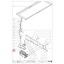 Звездочка Z=22 12018753 (Z105009000) для машины посудомоечной Fagor, серии FI купить в Е.Маркет