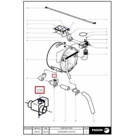 Заглушка 12010010 (P646526000) для машин стиральных FAGOR купить в Е.Маркет