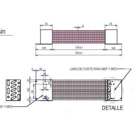 Испаритель 12031771 (6029010015) для прилавка (стола) холодильного FAGOR мод. MSP-150 купить в Е.Маркет