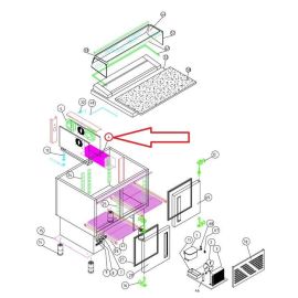 Испаритель 12031866 для прилавка (стола) холодильного FAGOR модели MEP-100 купить в Е.Маркет