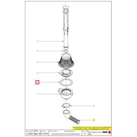 Кольцо уплотнительное 12048717 для машины посудомоечной FAGOR, серии CO купить в Е.Маркет