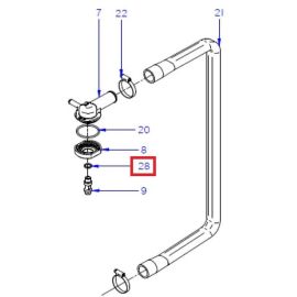 Кольцо уплотнительное 12115944 для машин посудомоечных FAGOR купить в Е.Маркет